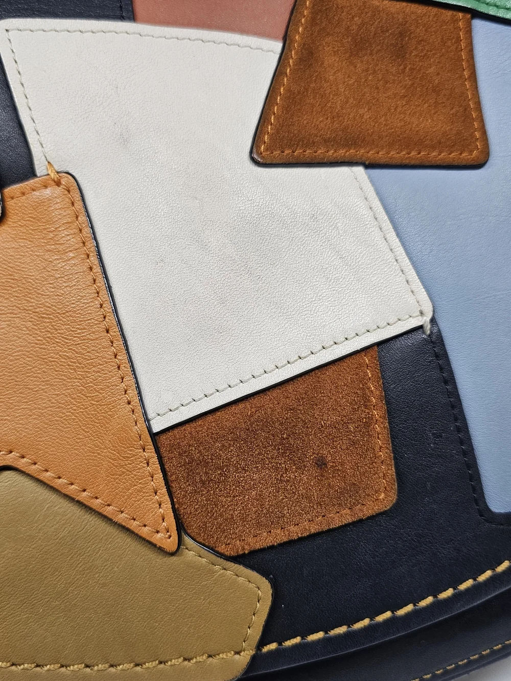 Coach 1941 Saddle 23 75th Anniversary Patchwork Leather
